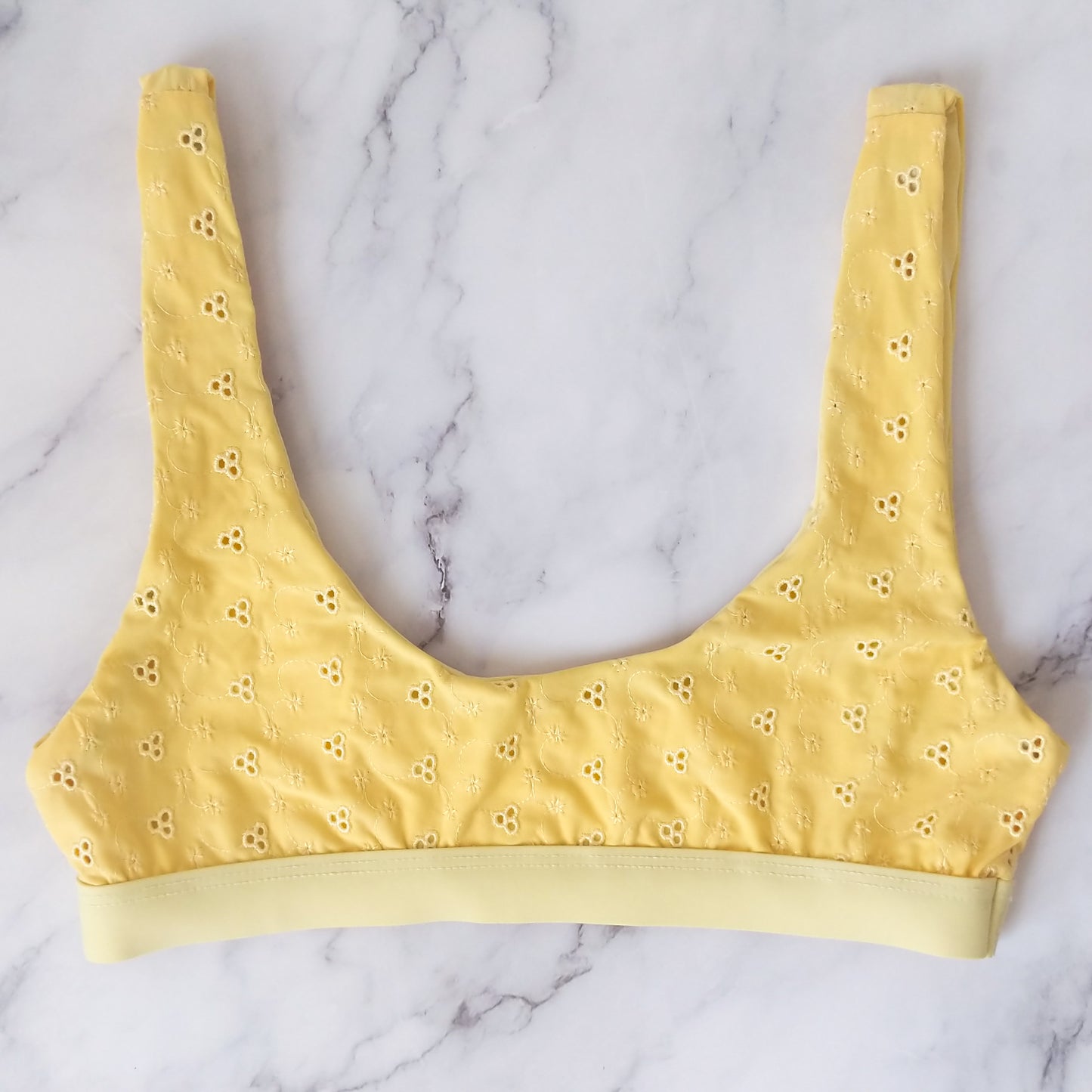 Ellie Yellow Bikini Top