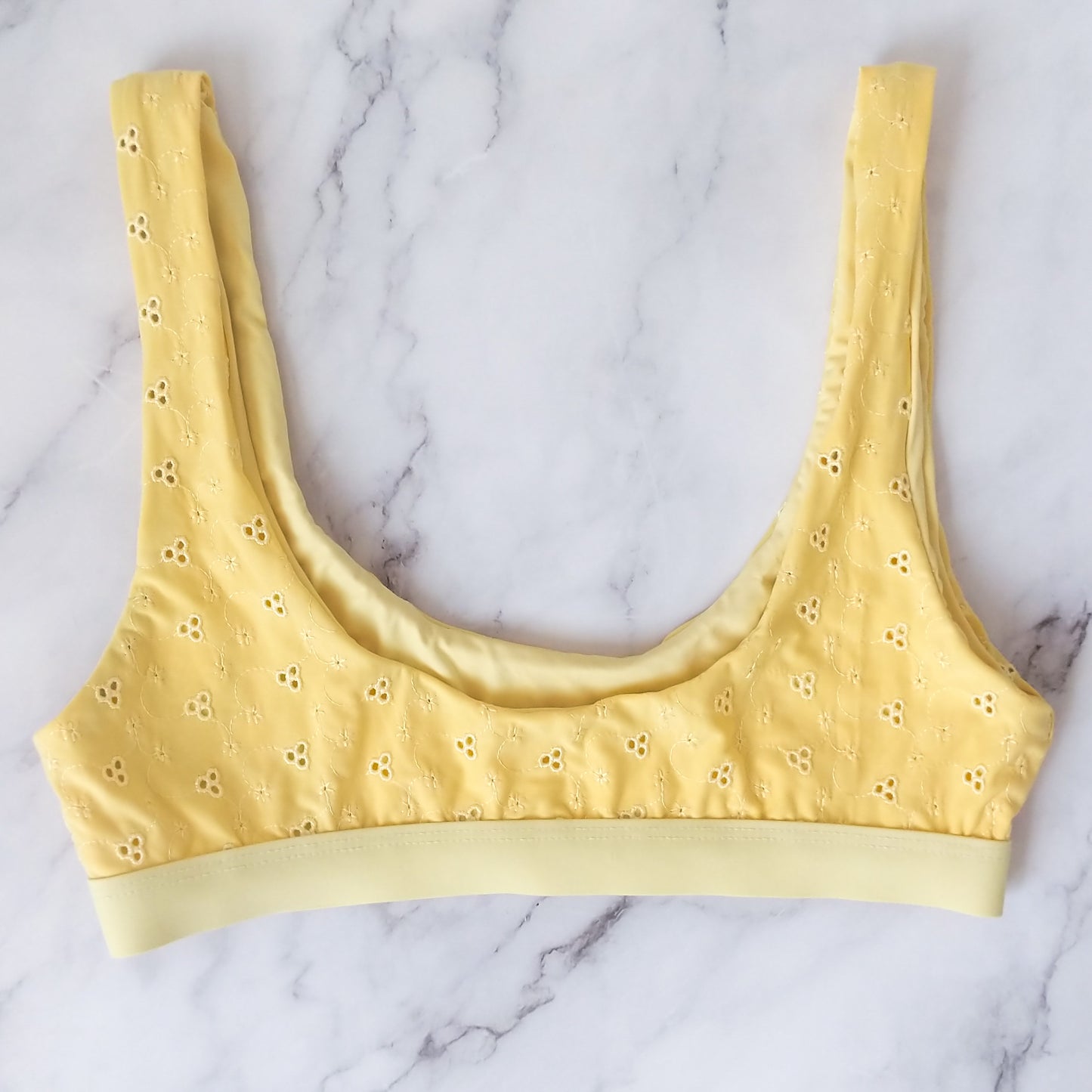 Ellie Yellow Bikini Top